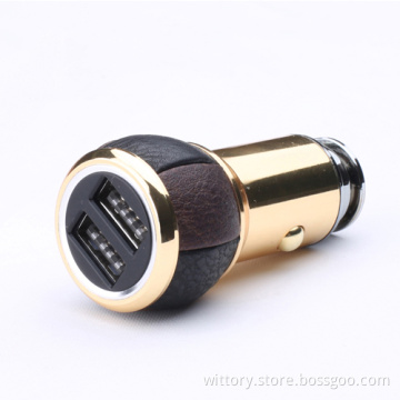 Top level gold plated car charger